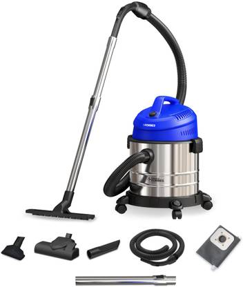 EUREKA FORBES Endura Wet & Dry Vacuum Cleaner 22 kPa High Power Suction Vacuum Cleaner | Blower Function | 20 litres Tank Capacity | High strength Stainless Steel Body | 7 Multipurpose Accessories |1 Year Warranty with 2 in 1 Mopping and Vacuum