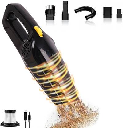 fynest Wireless Vacuum Cleaner, High Power, Car, Office, Home, Rechargeable Scientific Cordless Vacuum Cleaner with Anti-Bacterial Cleaning