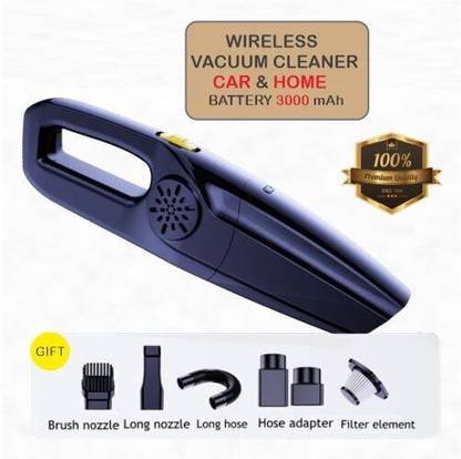 EVETIS Home/Car Wireless Vacuum Cleaner Wet/Dry Dual Use Vacuum Cleaner.EV-113 Car Vacuum Cleaner