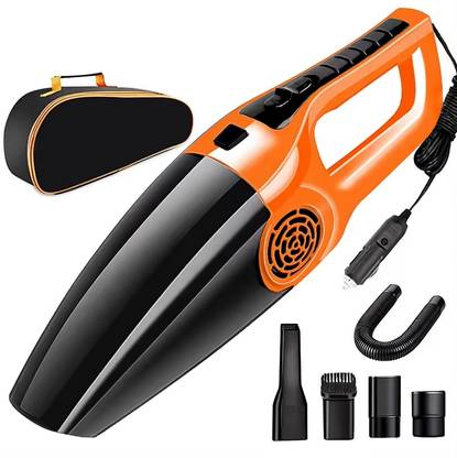 GK-JLPV Car Vacuum Cleaner Powerful PRO+ with High Suction Power, Portable, Multipurpose Car Vacuum Cleaner with 2 in 1 Mopping and Vacuum, Anti-Bacterial Cleaning