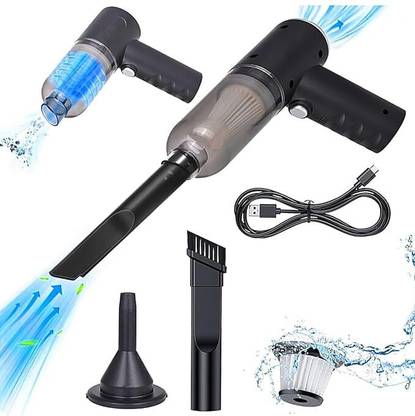 Minro Safe (AS-228)3in1 Portable Vaccum Cleaner/Dust 1_Handheld Wireless Car Cleaner_RE-23 Car Vacuum Cleaner with Anti-Bacterial Cleaning, 2 in 1 Mopping and Vacuum