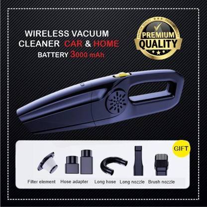 OXERPRO Home/Car Wireless Vacuum Cleaner Wet/Dry Dual Use Vacuum Cleaner.EV-421 Car Vacuum Cleaner