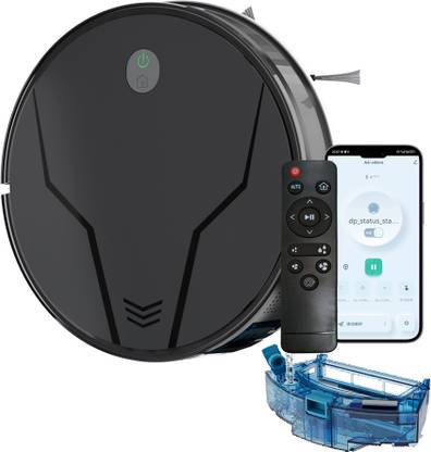 DynamoClean A7 Robot Vacuum Cleaner,Powerful Suction,3500+ Sq. Ft. Coverage,Laser Navigation Robotic Floor Cleaner with 2 in 1 Mopping and Vacuum (WiFi Connectivity)