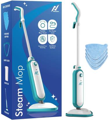 Nexlev Steam Mop Swipe | Handheld Floor & Carpet Cleaner | 4 Pads, 1300W, 400ML | SM-01 Steam Mops