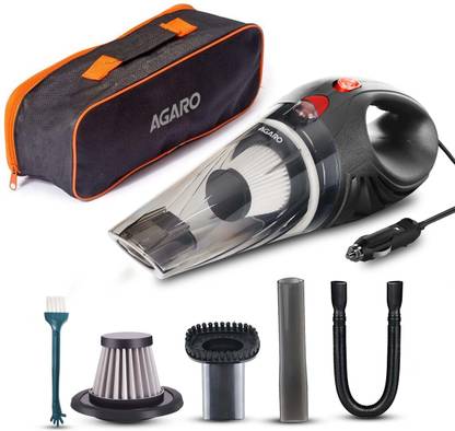 AGARO CV1077, Portable, Handheld,12V DC /106W, 4.5KPA Power Socket, 14.7ft Long Cord Car Vacuum Cleaner