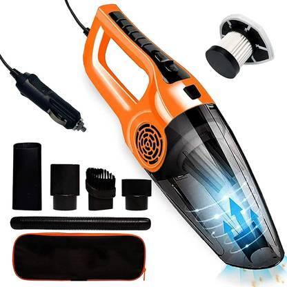 CITRODA Electric Handheld Powerful Vacuum Cleaner for Car and Home Dust Cleaning Car Vacuum Cleaner with 2 in 1 Mopping and Vacuum, Anti-Bacterial Cleaning