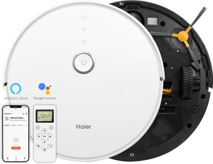 Haier TH27U1 Robotic Floor Cleaner (WiFi Connectivity, Google Assistant and Alexa)  (Silver) at Rs. 11990