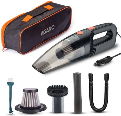 AGARO CV1079, Portable, Handheld, 12V DC /110W, 4.5KPA Power Socket, 14.7ft Long Cord Car Vacuum Cleaner
