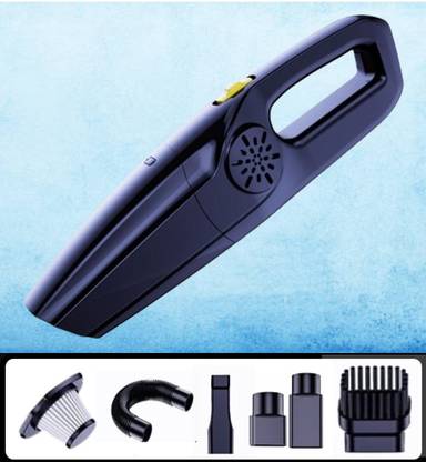EVETIS SmartBuy Portable Car-Home Vacuum Cleaner ,Wet and Dry Wireless vacuum cleaner Bagless Dry Vacuum Cleaner with 2 in 1 Mopping and Vacuum, Anti-Bacterial Cleaning, Reusable Dust Bag