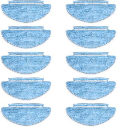 AGARO Alpha Robot Vacuum Cleaner Kit, Accessories Kit, 10 Microfiber Cloth, Wet Mop, Vacuum Maintenance Kit