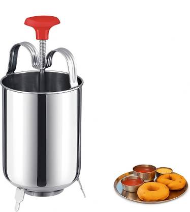 FUTURAX GLOBAL Medu Wada Vada Donut Maker Dispenser, Meduwada Stainless Steel Vada Maker