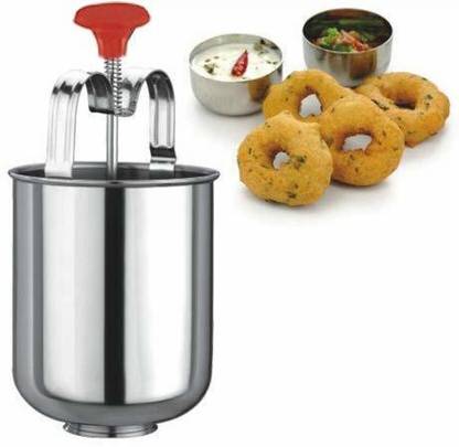 TRAD Stainless Steel Menduvada Maker Medu Vada Plastic Pack 1 Vada Maker
