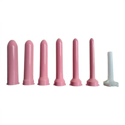 बी-आर्म Trainer Set in 6 Sizes (1.7,2.1,2.5,2.9,3.3,3.7cm)and Holder|BPA Free वजिनल डाइलेटर