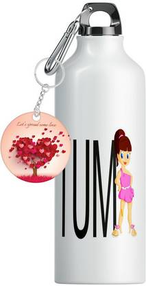 TrendoPrint (Vl-87) Valentines Day Gift for Couples,Hubby,Wifey,Bf, Gf & Loving Ones Sipper 600 ml Water Bottle