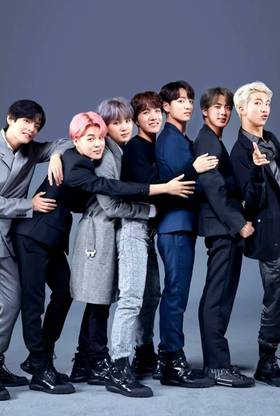 Stylotrendz Single Side A4 Size BTS Army BTS Gifts BTS keyrings glossy matte fnish Mod3 Greeting Card