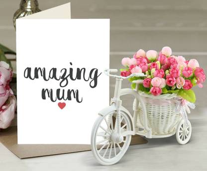 TIED RIBBONS Artificial Flower Gift Set
