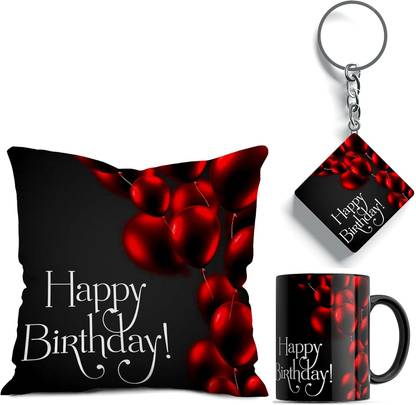 Posh Presents Cushion, Mug, Keychain, Card Holder Gift Set