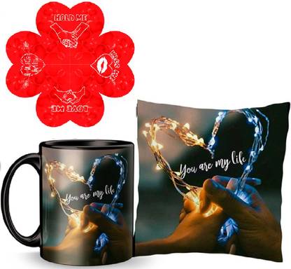 Fifth and Moon Mug, Cushion Gift Set