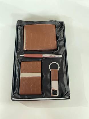 JOY Wallet, Pen, Keychain Gift Set