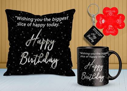 Elegaci Gifts Cushion, Mug, Greeting Card Gift Set