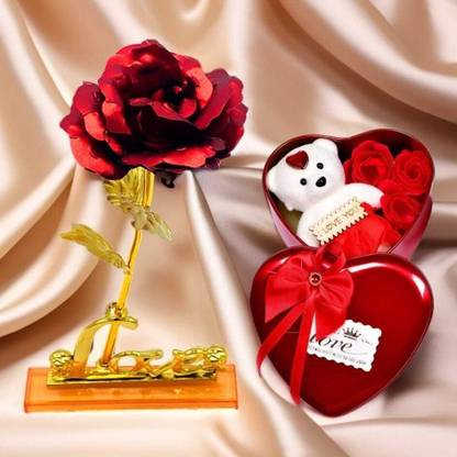 THE INDIA STYLE Artificial Flower Gift Set