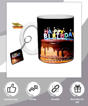 Murli Textiles Mug, Keychain Gift Set
