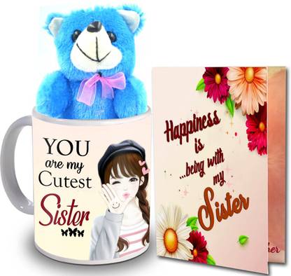 Avirons Mug, Greeting Card, Soft Toy Gift Set