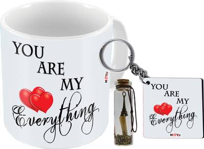 ME&YOU Mug, Keychain, Message Pills Gift Set