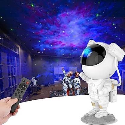 niveeka Astronaut Galaxy Projector-360 Magnetic Head Rotation, Remote Control N7 Night Lamp