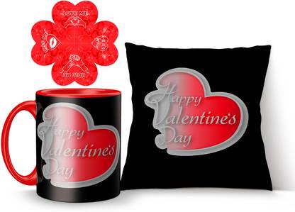 Dreamlivproducts Cushion, Mug, Greeting Card Gift Set