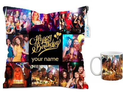 GTX Cushion, Mug Gift Set