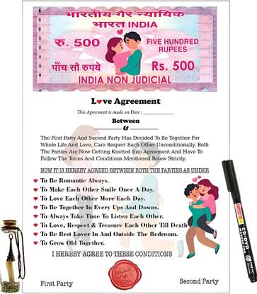 LoveGift Greeting Card, Message Pills, Pen Gift Set