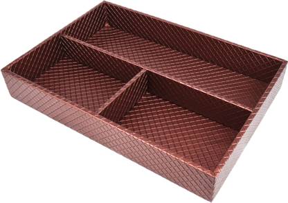 PREMSONS Portable Leatherette Layer Multi-Purpose Vanity Box