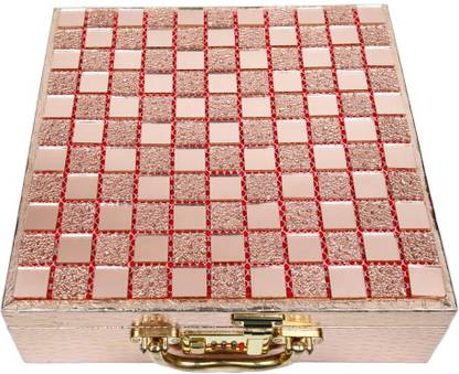 IKAYE 4 rod bangle box with hand cut mirror design on top 4 rod bangle box for safe keeping of bangles Vanity Box