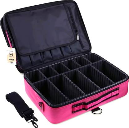 NFI essentials Cosmetic Case Large Makeup Organizer Makeup case Vanity Box
