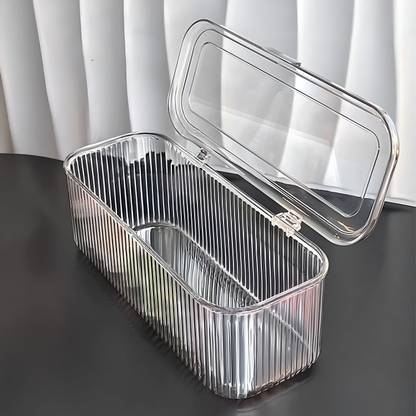 PRIME PICK Transparent Multi-purpose Beauty Organizer Stackable Storage Containers Portable, Spacious Vanity Box