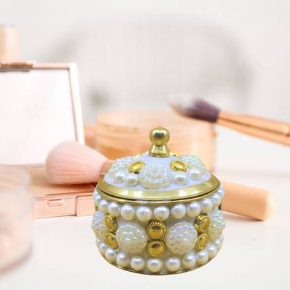 Real Craft Brass Kumkum Box - A Symbol of Heritage and Devotion Sindoor Box Vanity Box