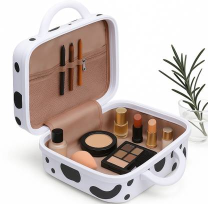 Bridal Travel Makeup Kit Organizer Hard Shell Case Multi Purpose Vanity Box