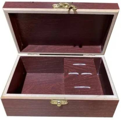 SAMRATT Wooden Tie & Cufflink Box Wooden Vanity Box
