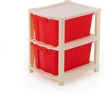 HONEBLE SUPER MART Drawer Type Storage Box Cosmetic Plastic Drawer Vanity Box