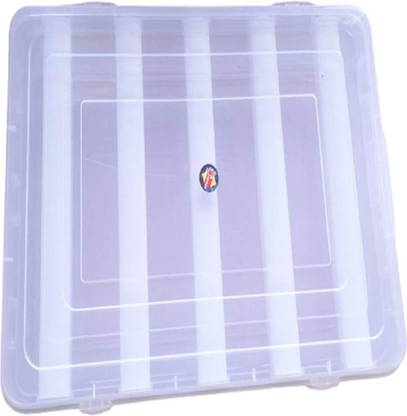 Ewings Multipurpose Plastic Storage Box with 5 Rods l Storing Box For Bangles for organizing your costly and favorite Bangles Vanity Box