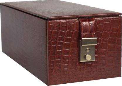 Stones Bridge Small Locker Leather Jewelry Box Jewellery Storage Vanity Box Vanity Box
