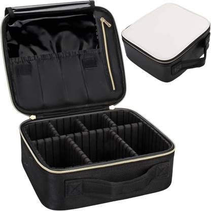 ventara Professional Makeup Organizer Box Keeps cosmetics and tools neatly organized with adjustable compartments Vanity Box