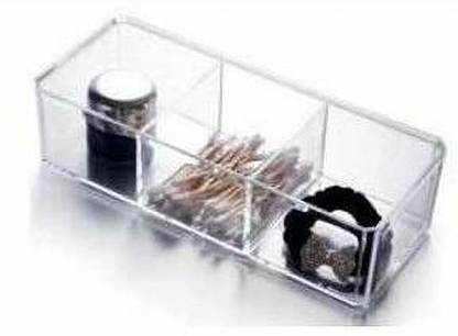 PREMSONS Acrylic Makeup Storage Box, Large Multi Purpose Vanity Box