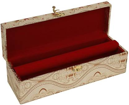 Trendwill TRENDWIL 1 Rod BANGLE BOX 1 Rod Bangle Box With Lock Gift Purpose Vanity Box