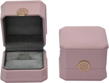 Moon Machinery Mart Designer PU Finish Ring Box Perfect for Proposal Wedding Engagement Ring Box Vanity Box
