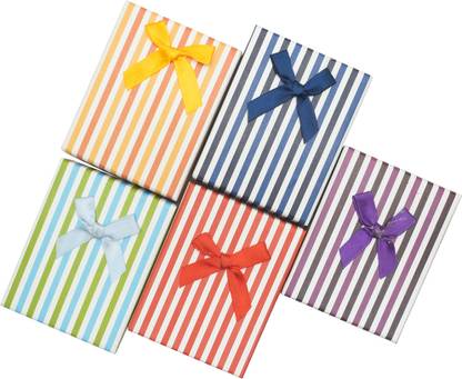 Ayesha Multicolor Striped Gift Box Set Gift Boxes Vanity Box