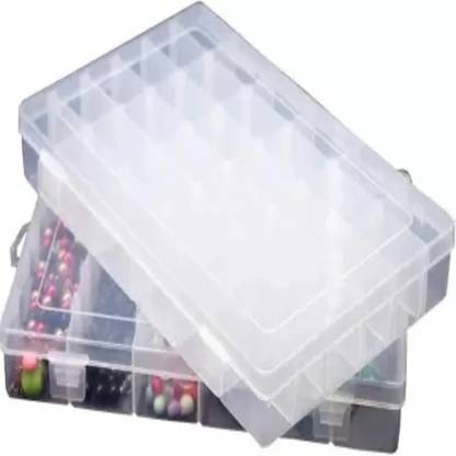 Hayat 36 Grids Multi Purpose Box Adjustable Organizer Makeup box -013 No Vanity Box