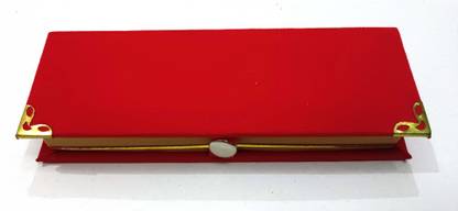 DARSHIK TRADERS Jewelry Velvet 7x2.5 inch Maang TiKka Box for Wedding Engagement & Gift Occasion with Beautiful Design Jewellery Box, Pack of 1 pcs Vanity Box