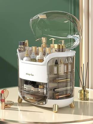 Homevilla Large Skincare Organizer, Storage Organizer Vanity Box Skincare Organizer, Cosmetic Display Case Vanity Box
